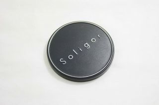 Vintage Soligor 70mm Metal Push - On Front Camera Lens Cap