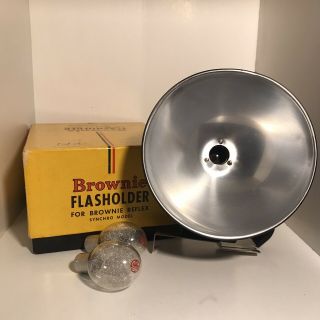 Kodak Brownie Flasholder For Brownie Reflex Camera Synchro Model W/ Box
