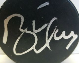 BRETT HULL Signed Autographed REDWINGS,  BLUES hockey Puck.  PSA/DNA 2