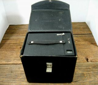 Kodak No.  3 Large Box Camera.  124 Film Collector Quality With Case - 1909 Patent