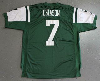 Vintage Authentic Reebok On Field York Jets Boomer Esiason Jersey 52 Sewn 2