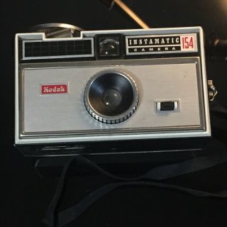 Vintage Kodak Instamatic Camera 154 With Strap 1960 