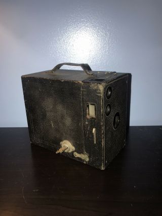 Vintage Kodak No.  2 Film Pack Hawk - Eye Box Camera