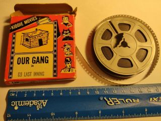 1930s/40s Our Gang In " G9 Last Inning " Metro Films Kiddie Movies 50ft 8mm Movie