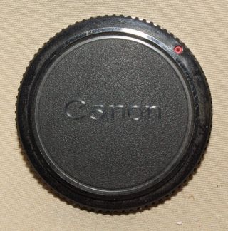 Canon Body Cap Cover For Fd Mount Cameras 8169