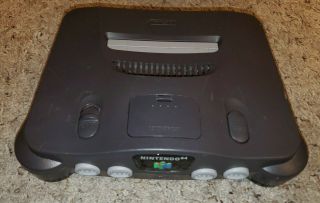 Vintage Nintendo 64 Console Only Repair Power Button Stuck