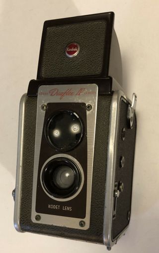 Vintage Kodak Duaflex Iv Camera Kodet Lens For 620 Film