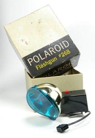 Vintage Polaroid Camera Flashgun 268
