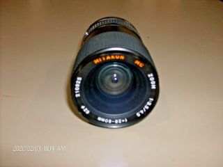Mitakon Mc Zoom 1:3.  5/4.  5 F=28 - 80mm Lense For Minolta[excellent Condition]