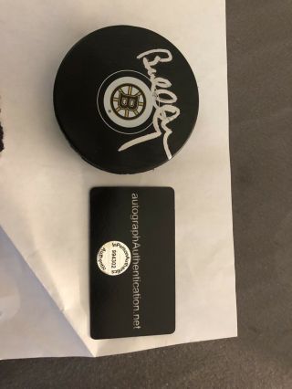 Bobby Orr Autographed Nhl Official Hockey Puck W/coa