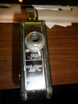 Vintage Cine Kodak Eight Model 20 Movie Camera Eastman Kodak
