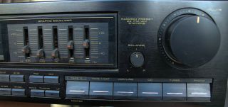 Vintage Pioneer SX - 2300 Stereo Receiver With Graphic Equalizer 315W Output 3