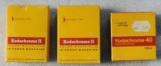 Kodachrome Ii Kodachrome 40 8mm 8 Movie Film 1970 Expired