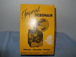 Vintage Imperial Debonair Camera With Flash And Box