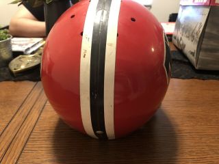 Vintage Rawlings Atlanta Falcons Air - Flo Football Helmet HNFL Large U.  S.  A. 3