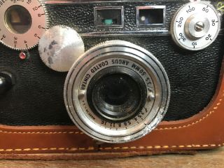 Vintage ARGUS C3 35mm Camera with f/3.  5 50mm Cintar Lens PARTS/ REPAIR / 2