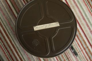 Films,  Movies,  16mm,  B&w,  Silent,  Mighty Mouse,  " Eliza On Ice ".