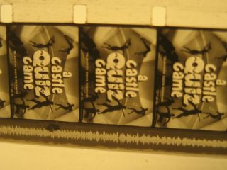 16mm Movie Castle Films " A Castle Quiz Game " No.  321