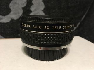 Sears 8182 Auto 2x Tele Converter Lens,  Pentax K (pk) Mount