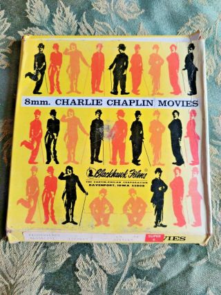 4 X Charlie Chaplin 8mm Film - Floorwalker,  The Count,  Pawn Shop,  Sleepless Night
