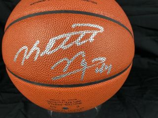 Keith Van Horn Jersey Nets Signed Official Nba Basketball 1998 With