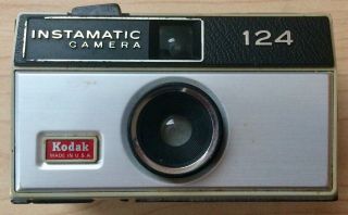 Vintage Kodak Instamatic 124 Camera