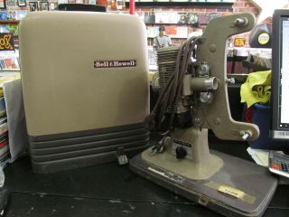 Vintage Bell And Howell 8mm Projector 122lr Parts Repair As - Is Film Reel