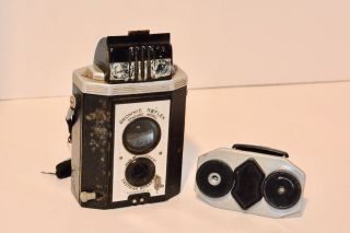 Vintage Kodak Brownie Reflex Synchro Model Box Camera