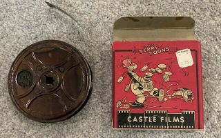 Vintage 16mm Movie Castle Films Terry Toons Wildwest Daze Headline Ed 714