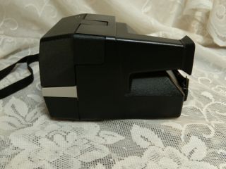 Vintage Polaroid Sun 600 LMS Land Instant Film Camera Black with strap 3