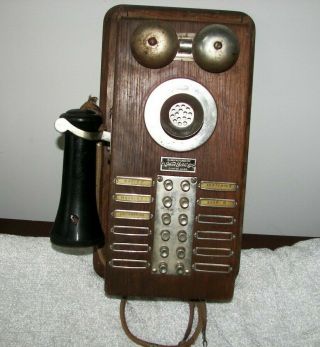 Vintage Samson Wooden Telephone Look - Priced To Sell Today
