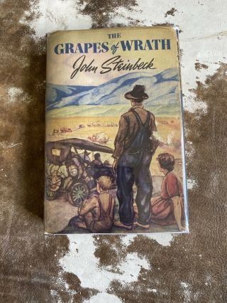 The Grapes Of Wrath,  John Steinbeck (1939),  True First Edition,  W/ 1st State Dj