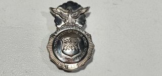 Vintage Security Badge Department Of The Air Force Pin