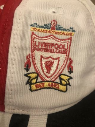 Rare Vintage Liverpool 1995 Adidas Baseball Cap Football Retro Shirt Style 2