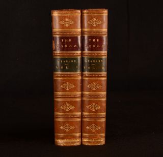 1885 2vol The Congo And The Founding Of Its State H M Stanley 1st Ed