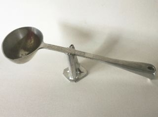 Vintage Kitchen Italy Metalware Brevete Aluminum Measuring Balance Scale Ladle