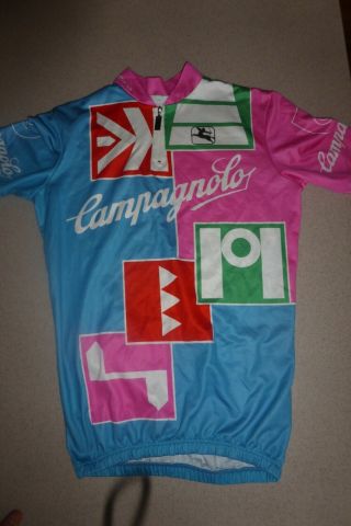 Vintage Cycling Jersey Giordana Campagnolo S Small