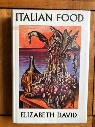 Elizabeth David Italian Food Vintage Cookbook Collectible 1st American Edition