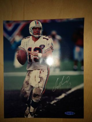 Dan Marino Miami Dolphins 8x10 Autographed Signed Photo No Certificate (spec)
