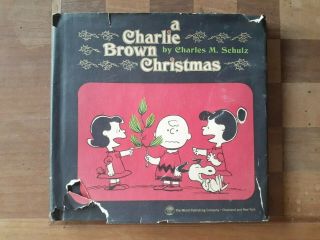 A Charlie Brown Christmas Charles Schulz 1st Ed.  Signed & Inscribed With Artwork
