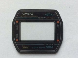 Vintage Casio Marlin Digital Watch Bezel Old Stock Rare