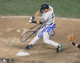 Tino Martinez Ny Yankees Signed 8x10 Photo With B&e Hologram