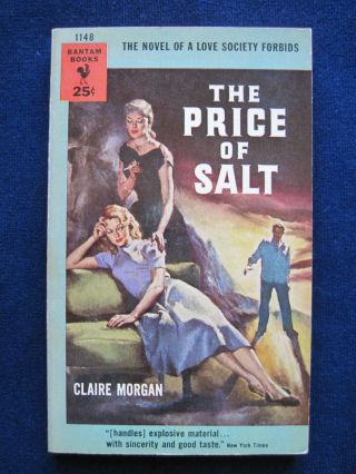 The Price Of Salt By Patricia Highsmith As Claire Morgan 1st Paperback Edition