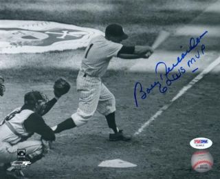 Bobby Richardson Signed Autographed 8x10 Photo,  60 Ws Mvp Yankees Psa/dna