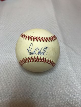 Paul O’neill Autographed Baseball Yankees / Reds Hof