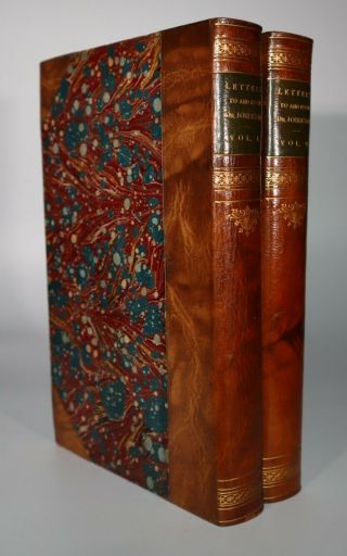 1788 Letters To And From The Late Samuel Johnson With Some Poems 2 Vols Piozzi