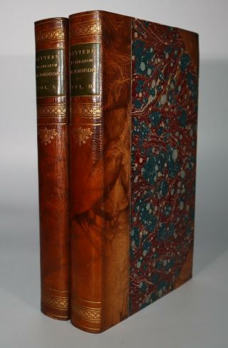 1788 Letters To and From the Late Samuel Johnson with Some Poems 2 Vols Piozzi 3