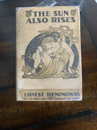 Ernest Hemingway / The Sun Also Rises 1927 5th Or Later Edition 1508049