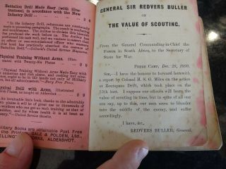 ' Aids to Scouting for NCO ' s and Men ' by Baden - Powell - Dated 1899 - 1st Edition 3