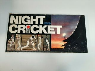 Vintage 1978 Night Cricket Board Game